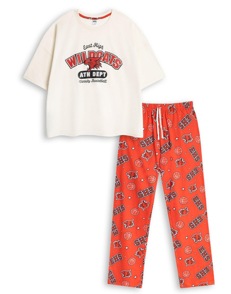 Disney High School Musical Adults Multicoloured Shortie Pyjama Set