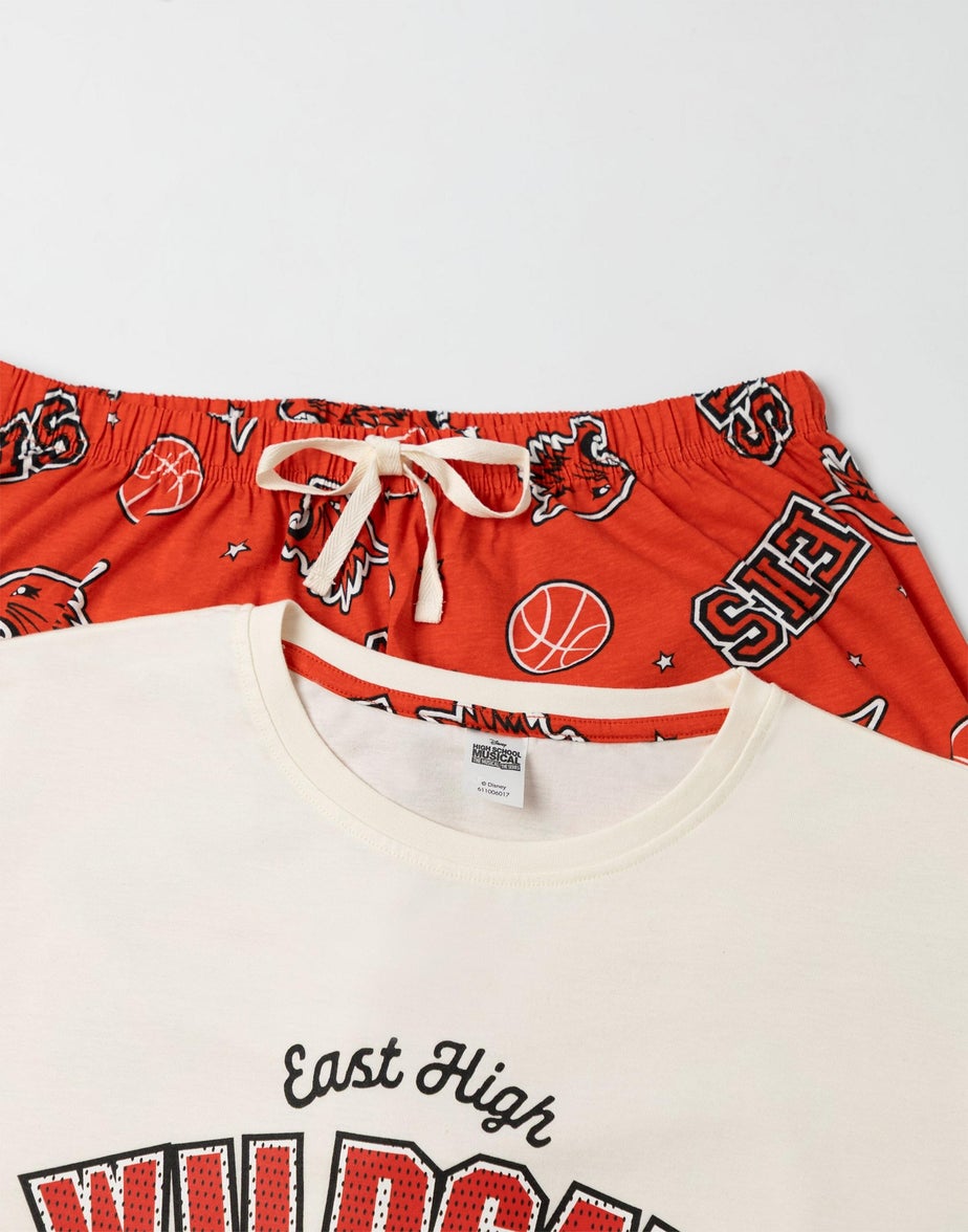 Disney High School Musical Adults Multicoloured Shortie Pyjama Set