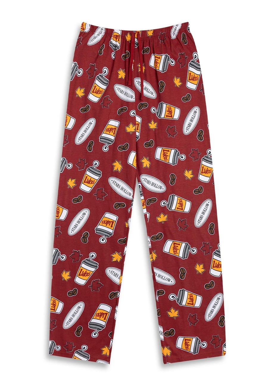 Gilmore Girls Stars Hollow Adults Multicoloured Shortie Pyjama Set