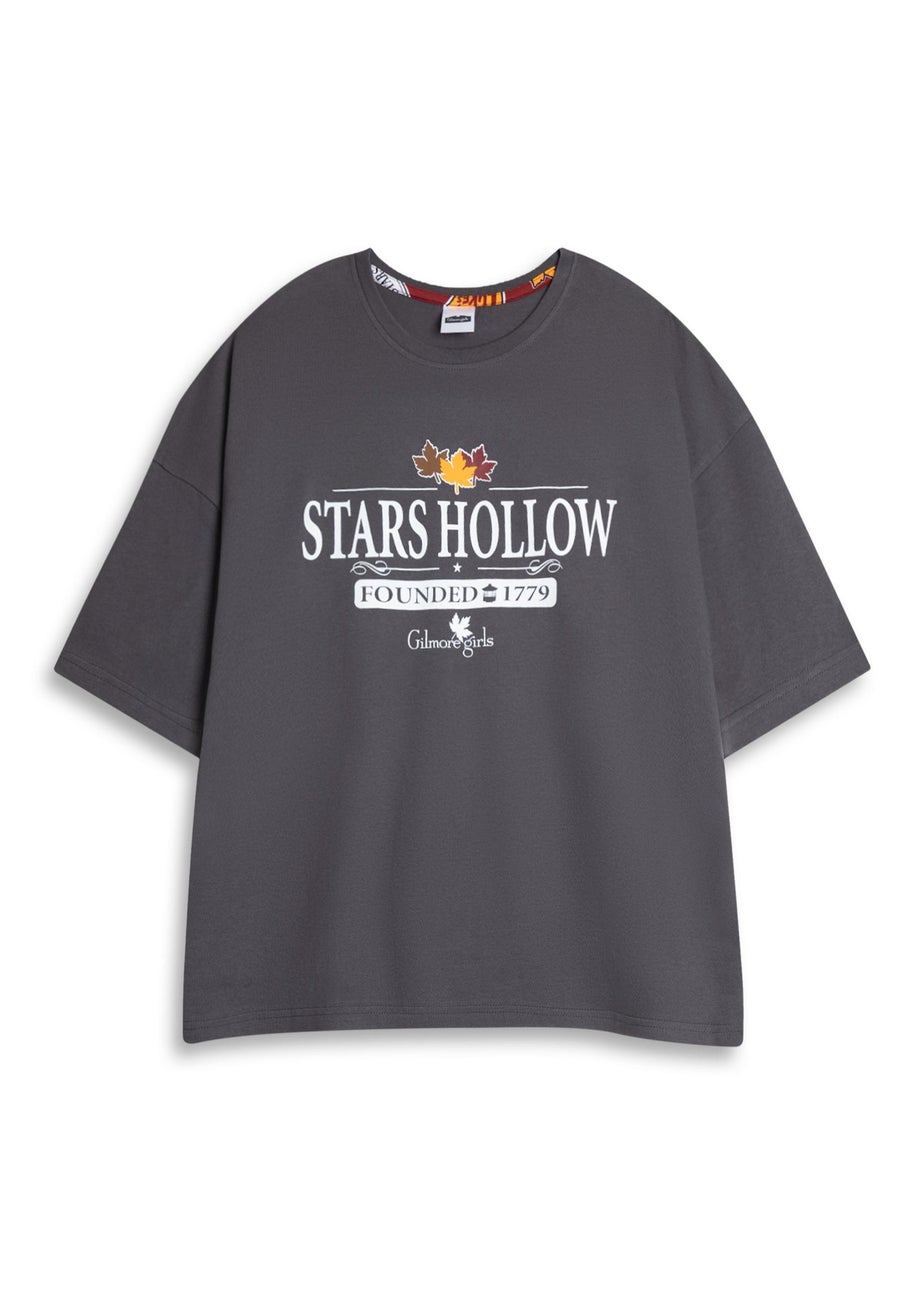 Gilmore Girls Stars Hollow Adults Multicoloured Shortie Pyjama Set