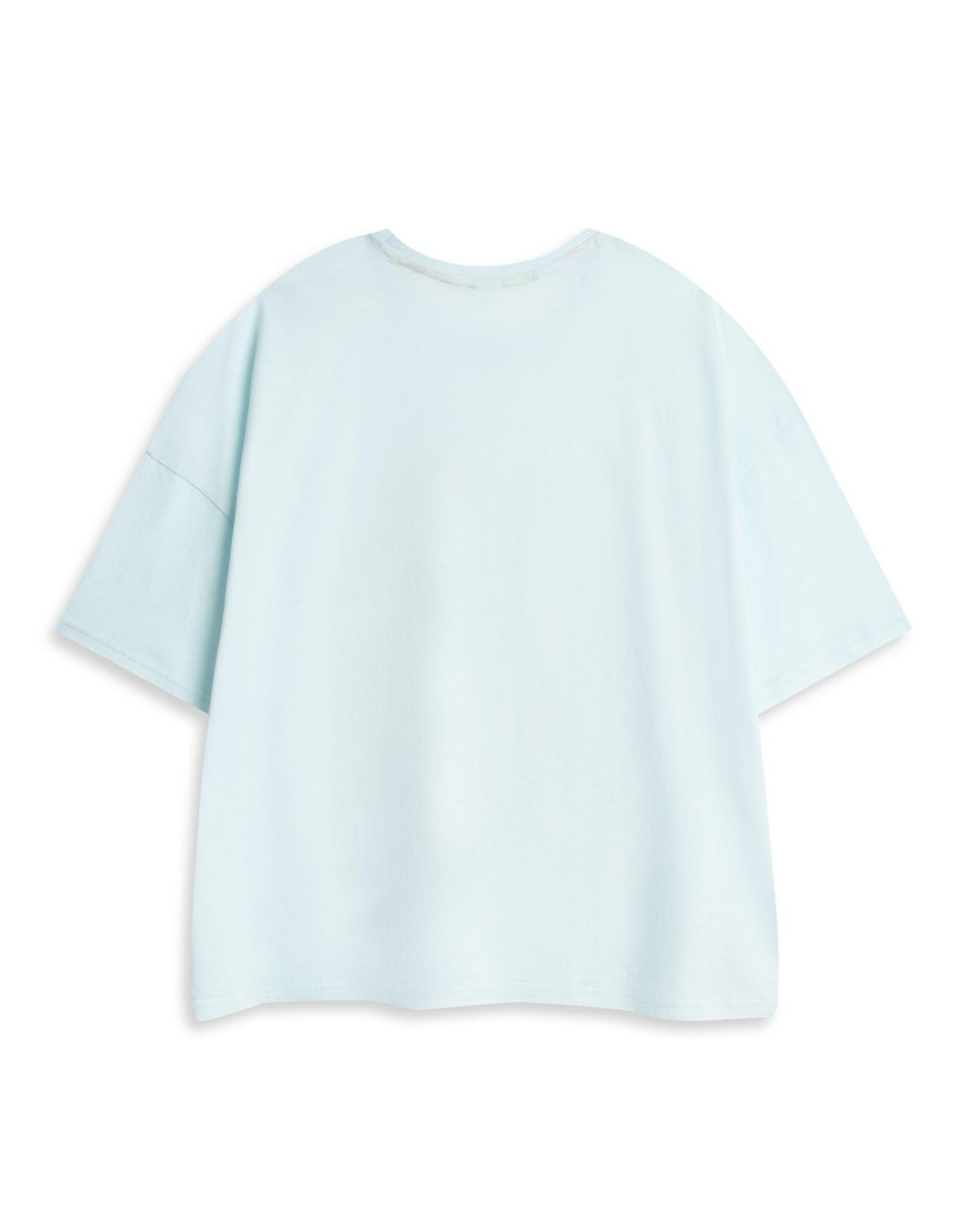 Vanilla Underground Disney Bugs Life Adults Blue Short Sleeve Pyjama Set