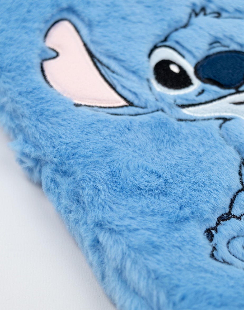 Disney Stitch Adults Blue Hot Water Bottle Gift Set