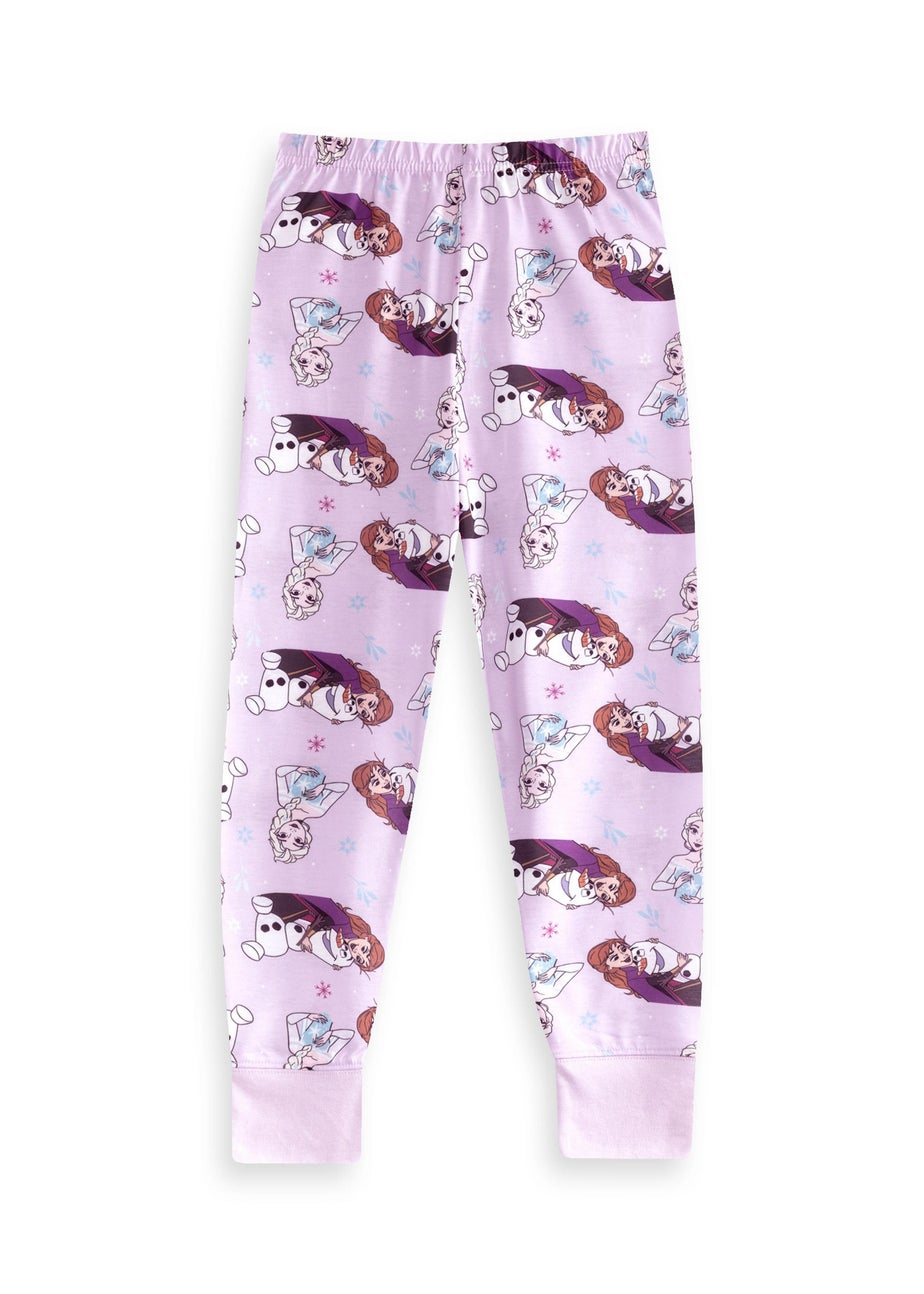 Disney Frozen Girls Multicoloured Long Pyjama Set (2-8yrs)