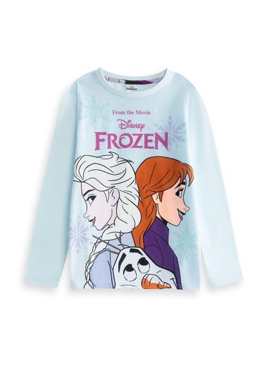 Disney Frozen Girls Multicoloured Long Pyjama Set (2-8yrs)