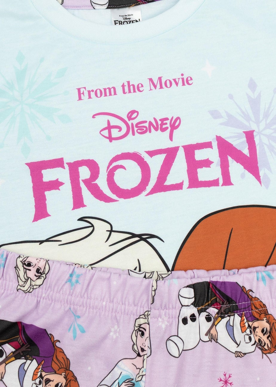 Disney Frozen Girls Multicoloured Long Pyjama Set (2-8yrs)
