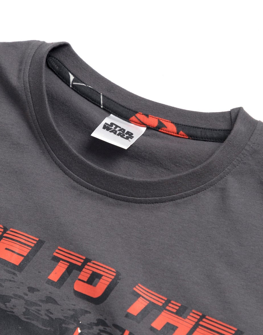 Star Wars Darth Vader Adults Black Shortie Pyjama Set