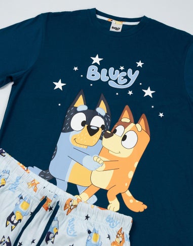 Bluey Family Adults Multicoloured Long Pyjama Set