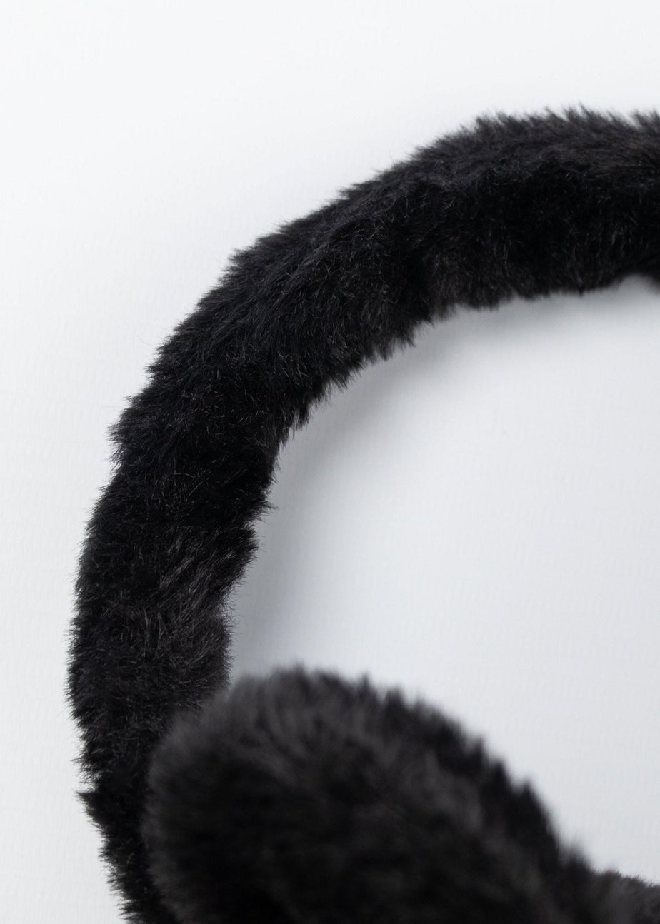 Disney Minnie Girls Black Earmuffs