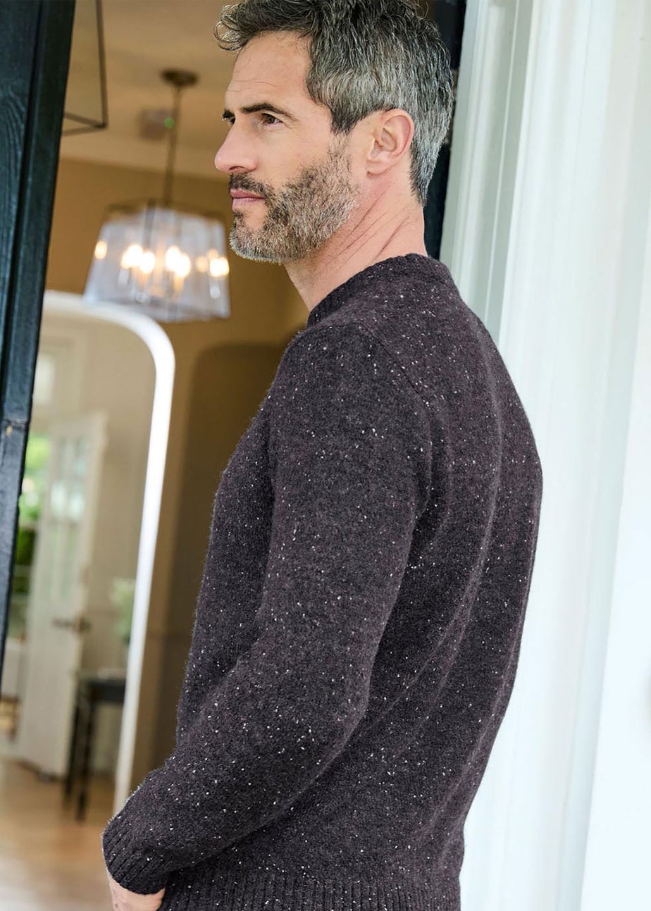 Cotton Traders Charcoal Supersoft Crew Neck Jumper