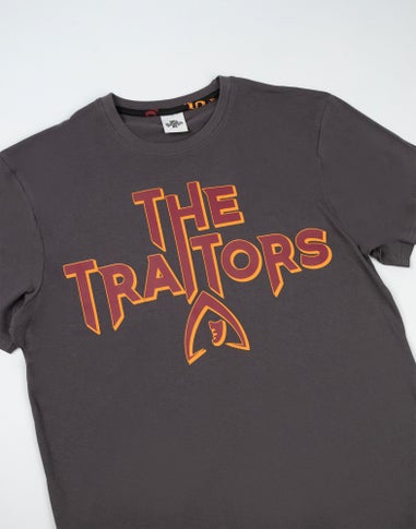 The Traitors Logo Black Shortie Pyjama Set
