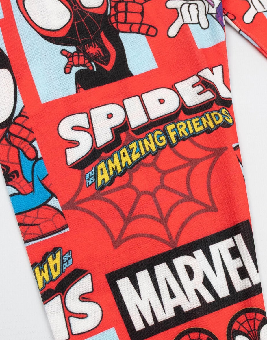 Spidey & His Amazing Friends Kids Blue Long Pyjama Set Pack of 2 (18mnths-6yrs)