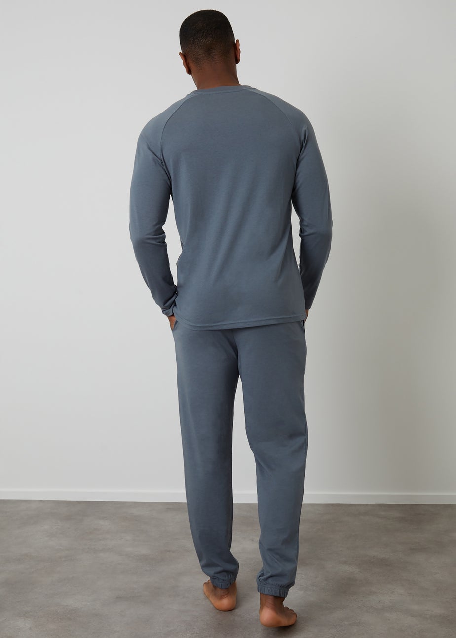Threadbare Grey Sweatshirt & Jogger Lounge Set