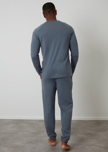 Threadbare Grey Sweatshirt & Jogger Lounge Set