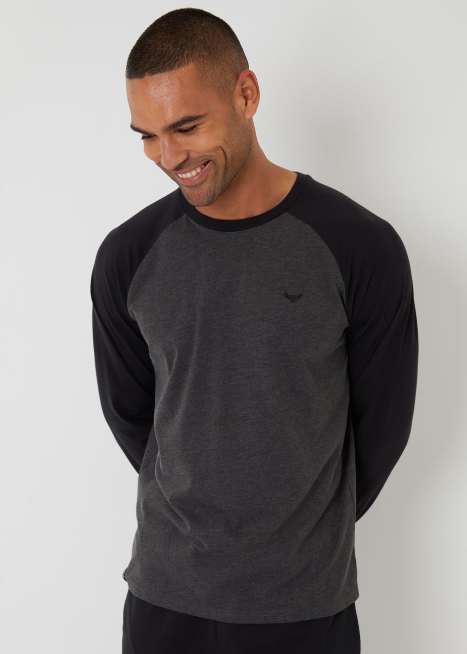 Threadbare Grey 2-Pack Long Raglan Sleeve Lounge Sets