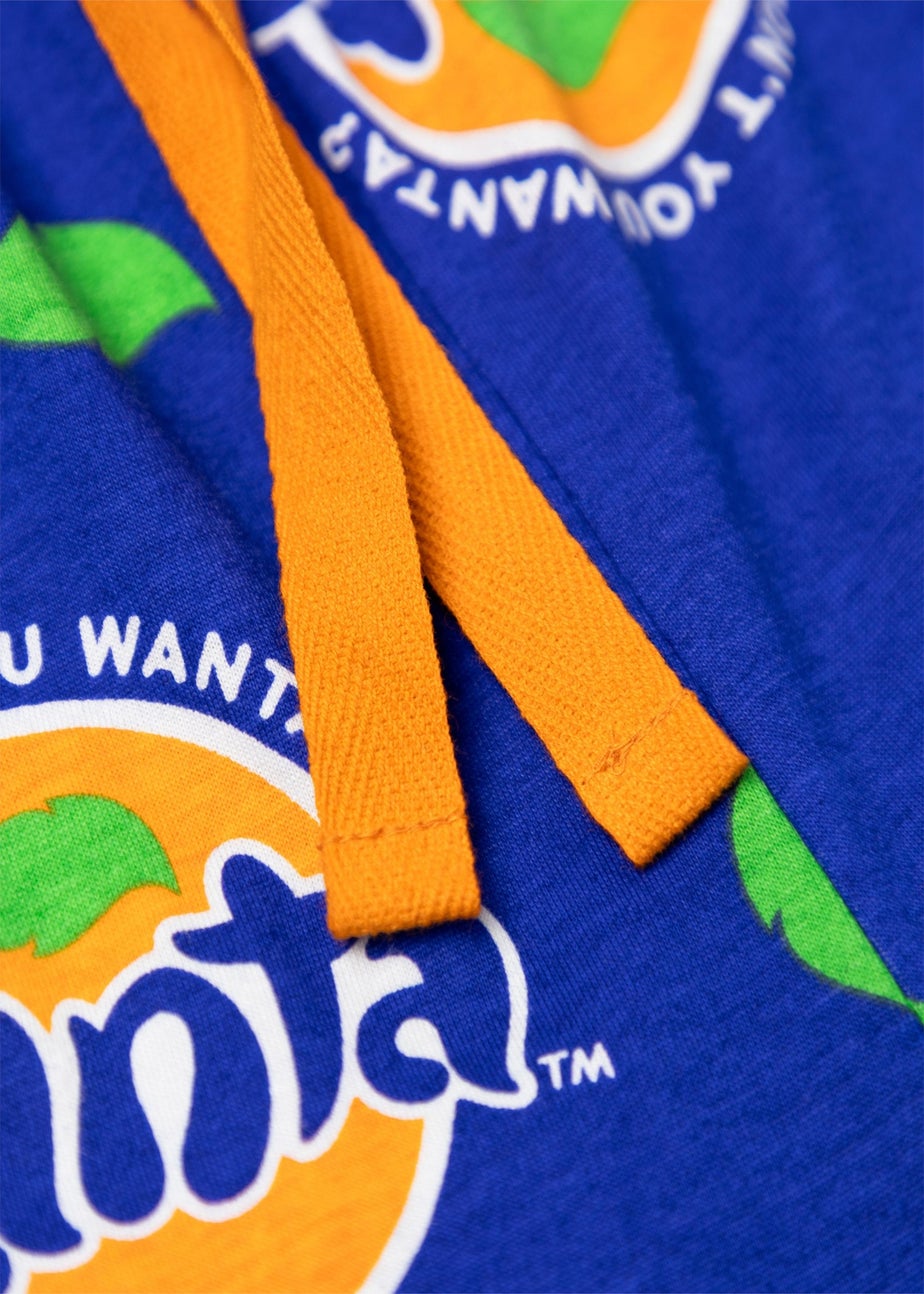 Coca Cola Fanta Logo Blue Lounge Pants