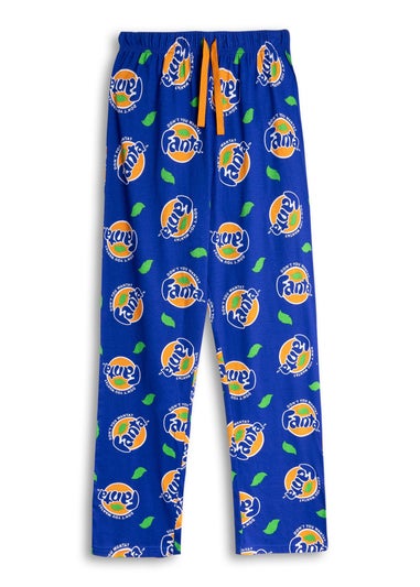 Coca Cola Fanta Logo Blue Lounge Pants