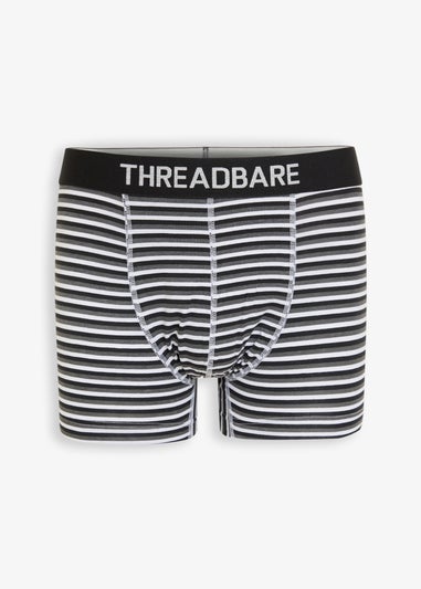 Threadbare 3-Pack Printed Hipster Fit Boxer Shorts