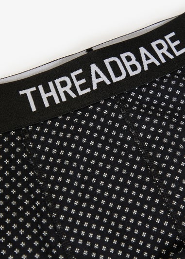 Threadbare 3-Pack Printed Hipster Fit Boxer Shorts