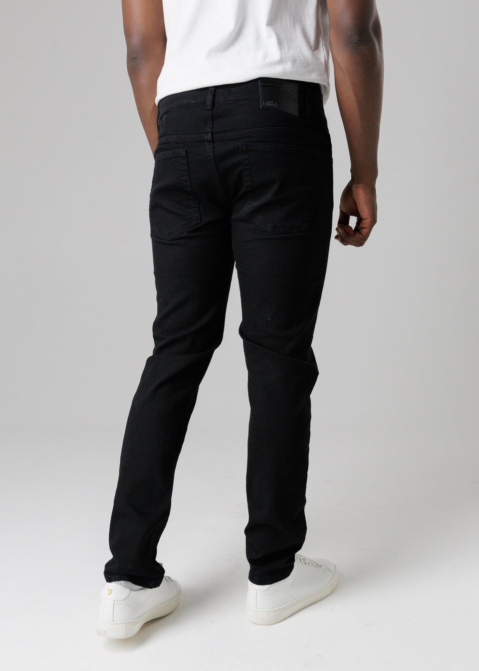 Tokyo Laundry Black Slim Fit Cotton Blend Jeans
