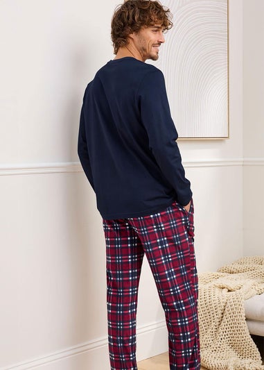 Cotton Traders Ruby Crew Neck PJ Set