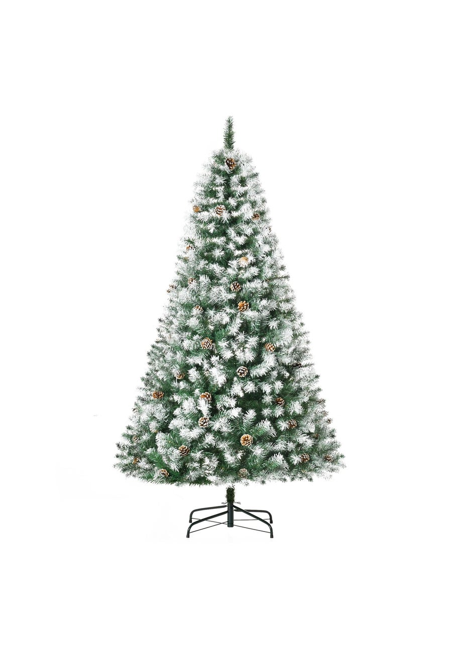 HOMCOM Green 6FT Auto Open Christmas Tree