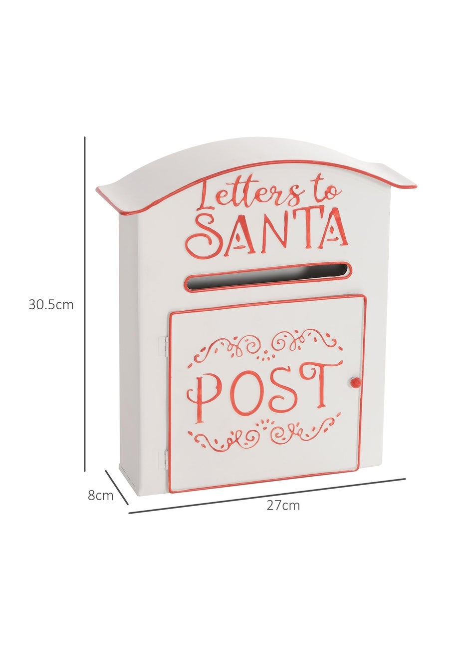 HOMCOM Christmas Mailbox