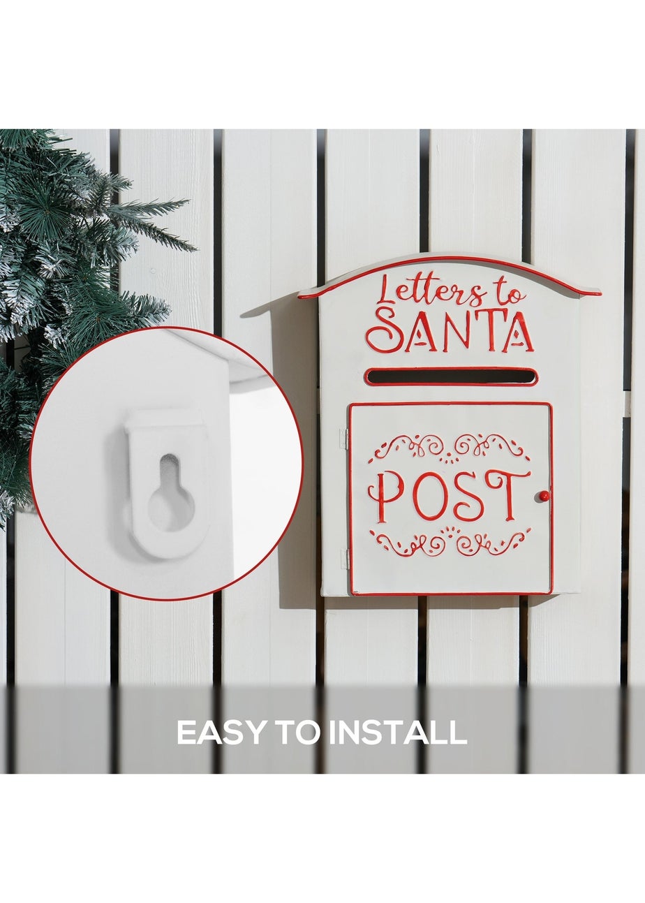 HOMCOM Christmas Mailbox