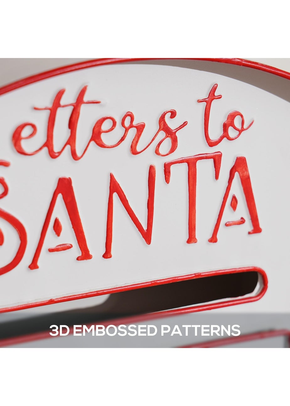 HOMCOM Christmas Mailbox