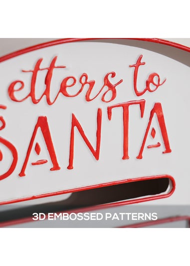 HOMCOM Christmas Mailbox