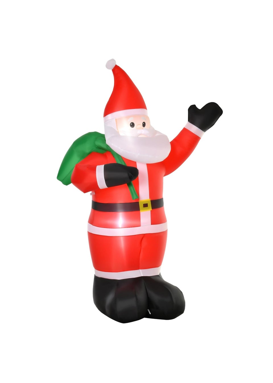 HOMCOM 8FT Santa Sack Christmas Inflatable
