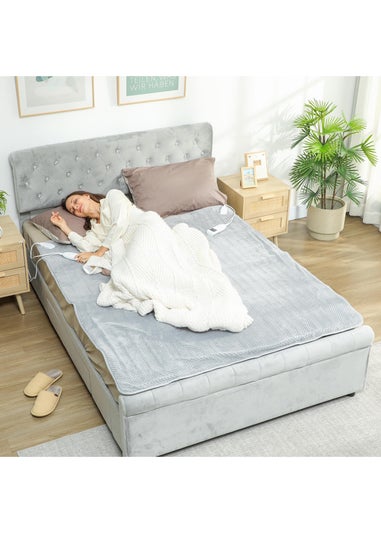 HOMCOM Electric Blanket, 24-42 Degrees Celsius 180L x 130W