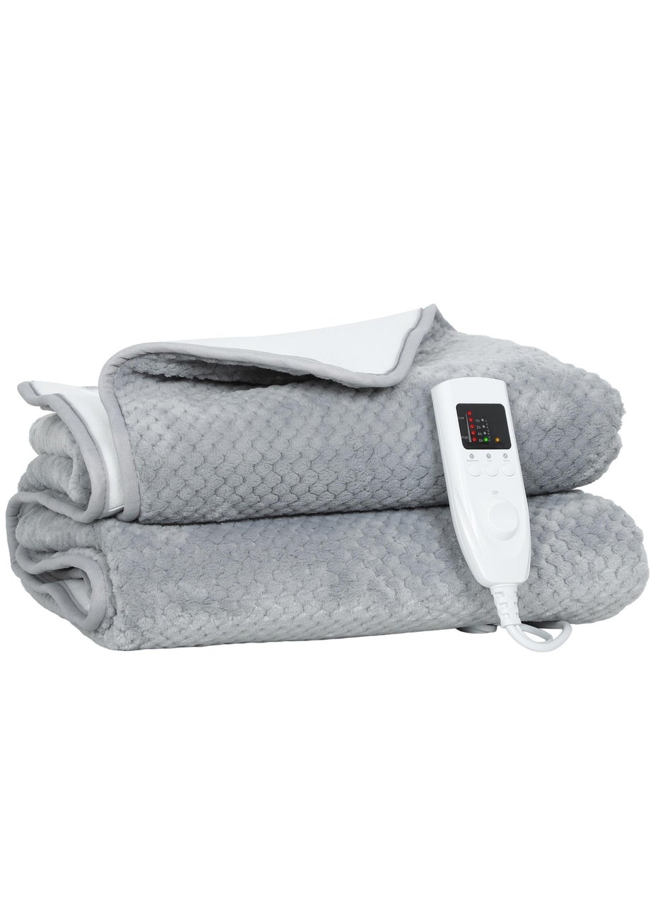 HOMCOM Electric Blanket, 24-42 Degrees Celsius 180L x 130W