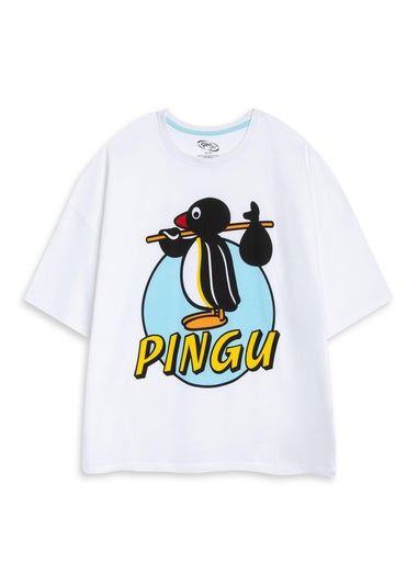 Pingu Character Blue Shortie Pyjama Set