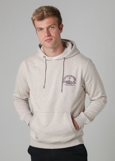 Tokyo Laundry Natural Cotton Blend Drawcord Hoody