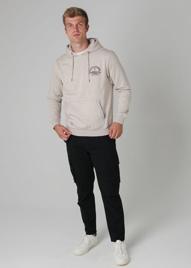 Tokyo Laundry Natural Cotton Blend Drawcord Hoody