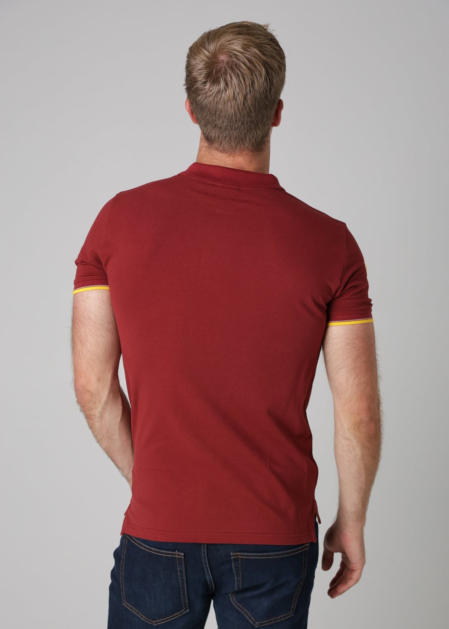 Tokyo Laundry Olive 2-Pack Cotton Pique Sporty Polo Shirt With Contrast Collar