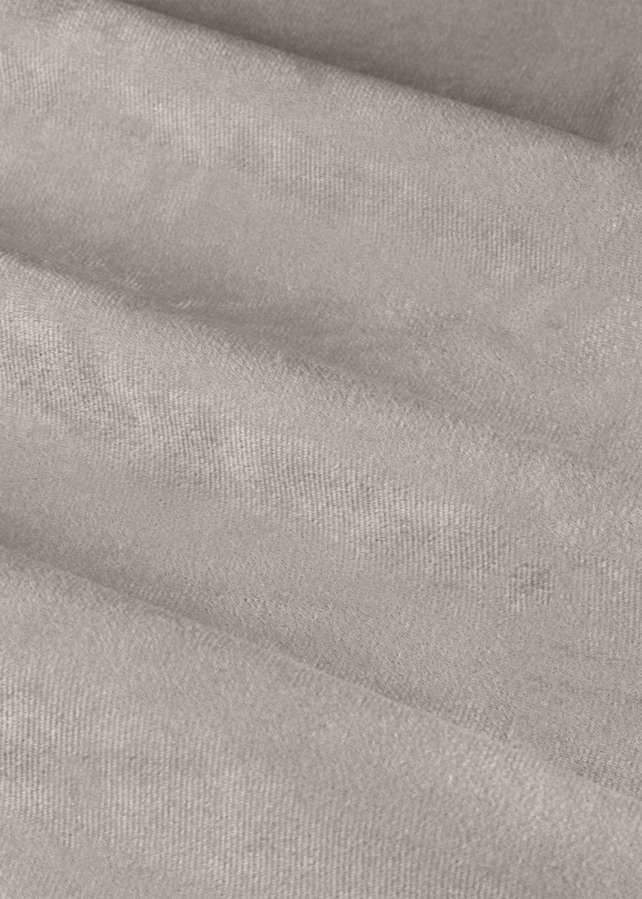 Furn The Ultimate Velvet Room Darkening Pencil Pleat Curtain Pair Silver