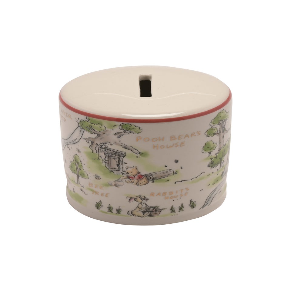 Disney Winnie The Pooh Ceramic Money Bank