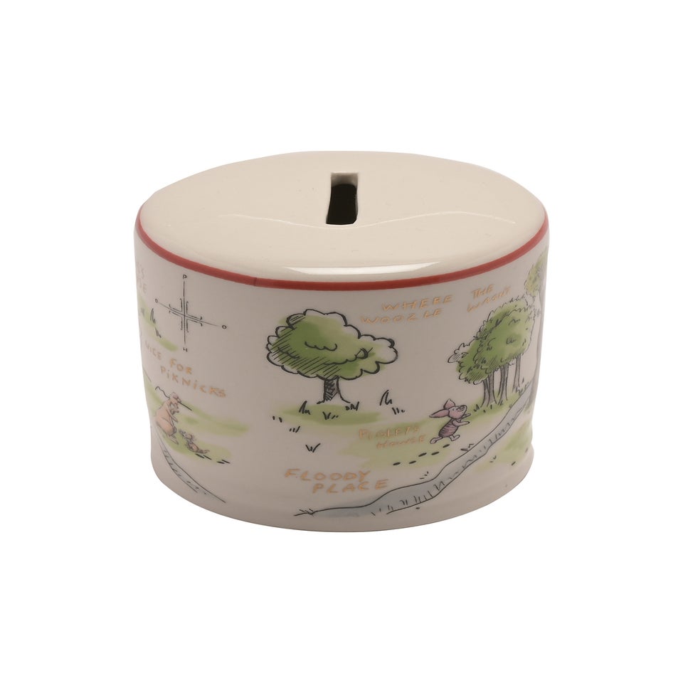 Disney Winnie The Pooh Ceramic Money Bank