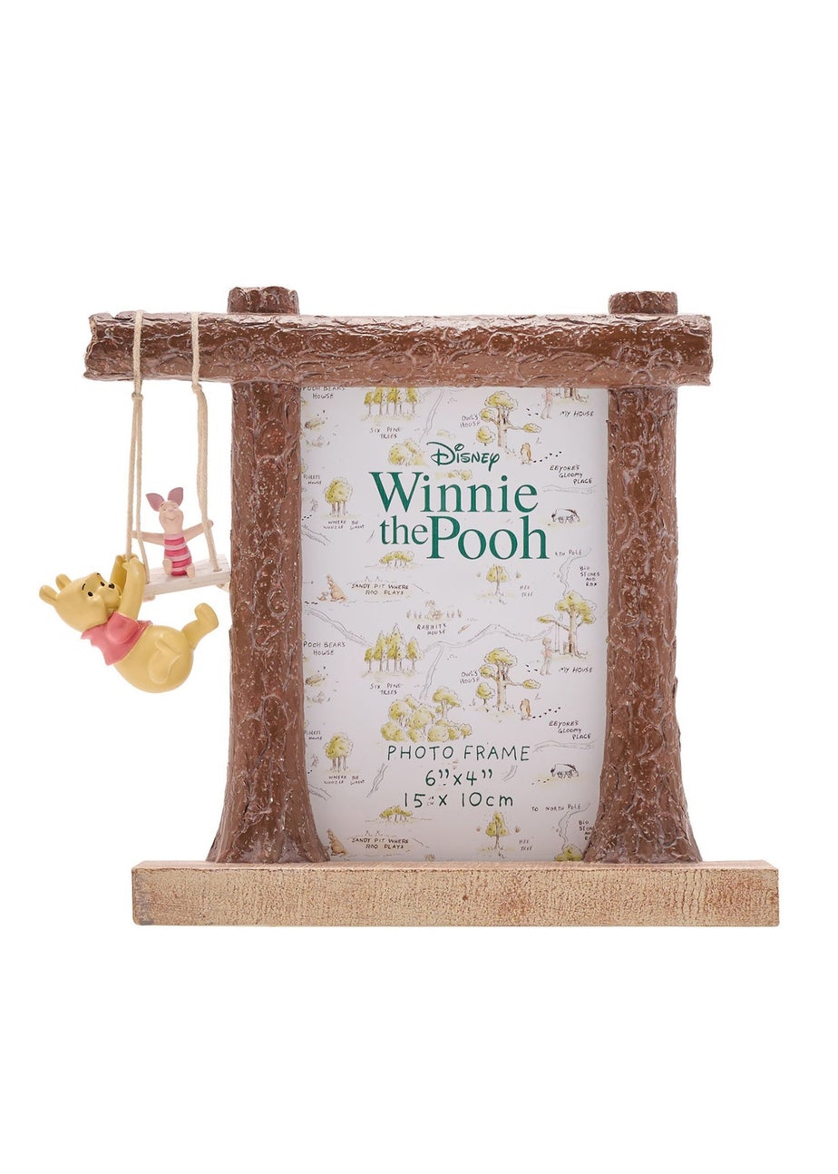 Disney Winnie The Pooh & Piglet Swing Photo Frame