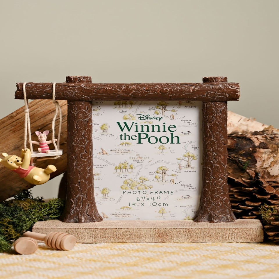 Disney Winnie The Pooh & Piglet Swing Photo Frame