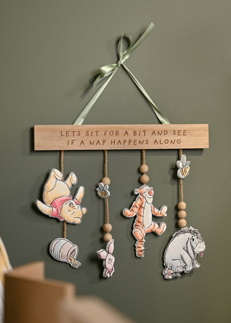 Disney Winnie The Pooh Hanging Plaque