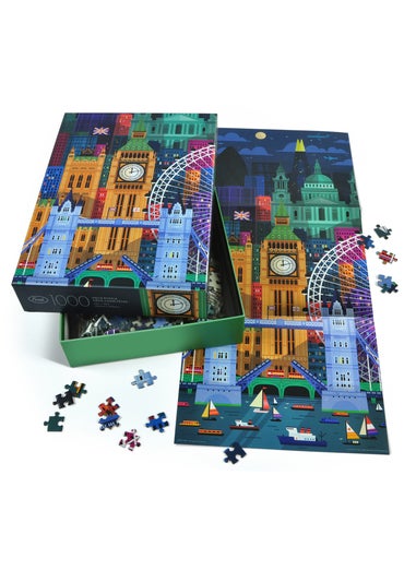 Fred London Multi-coloured Puzzle 1000pc