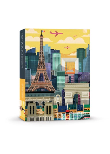 Fred Multi-coloured Paris Puzzle 1000pc