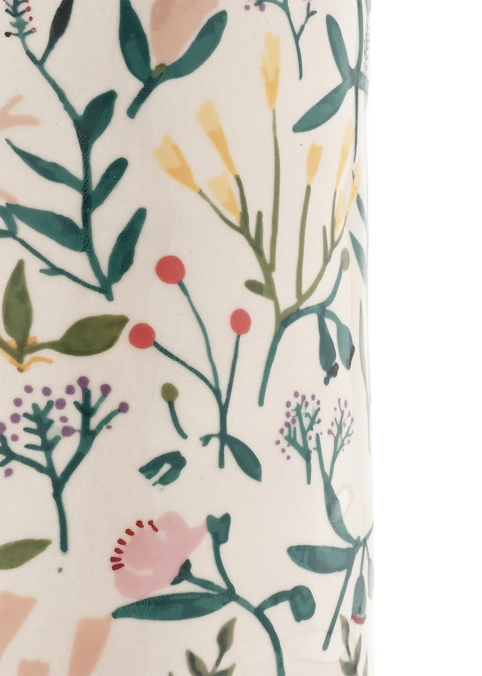 Hestia White Floral Vase