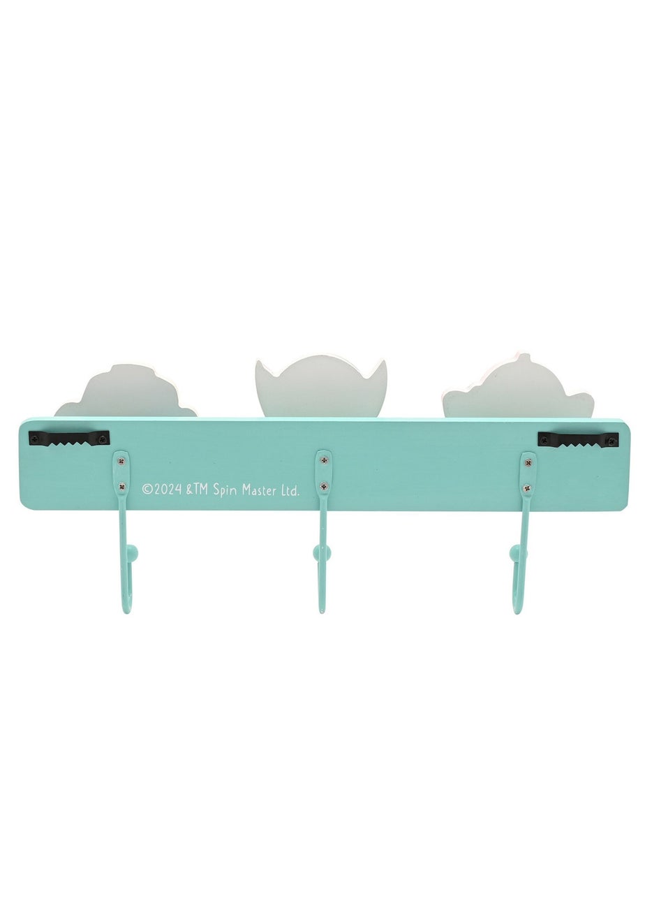 Paw Patrol Turqouise Wooden Wall Hook