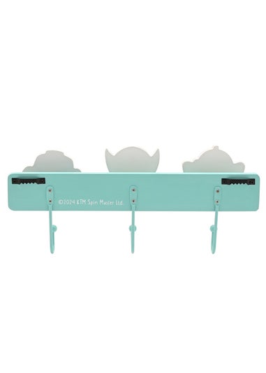 Paw Patrol Turqouise Wooden Wall Hook