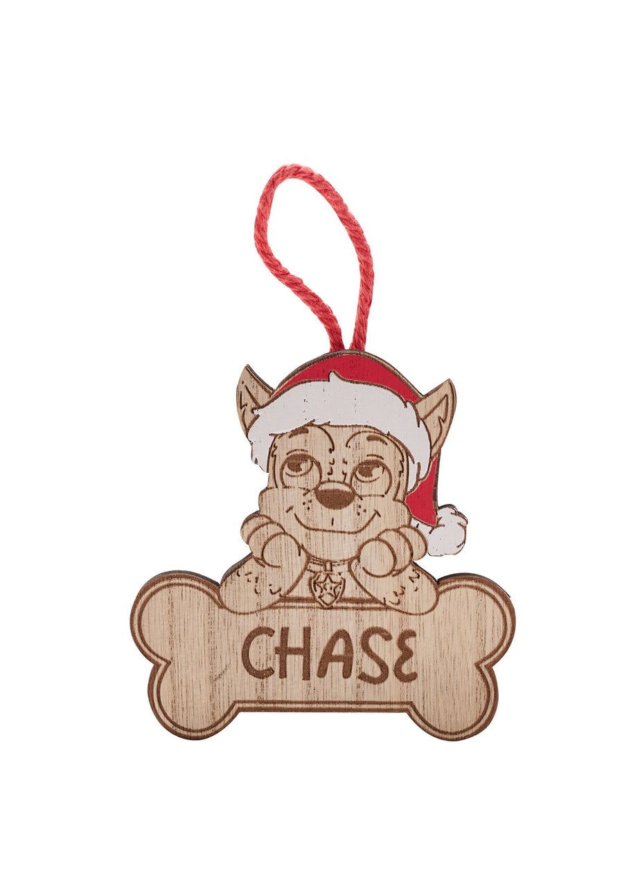 Paw Patrol Character Wooden Hanging Decorations Set of 4