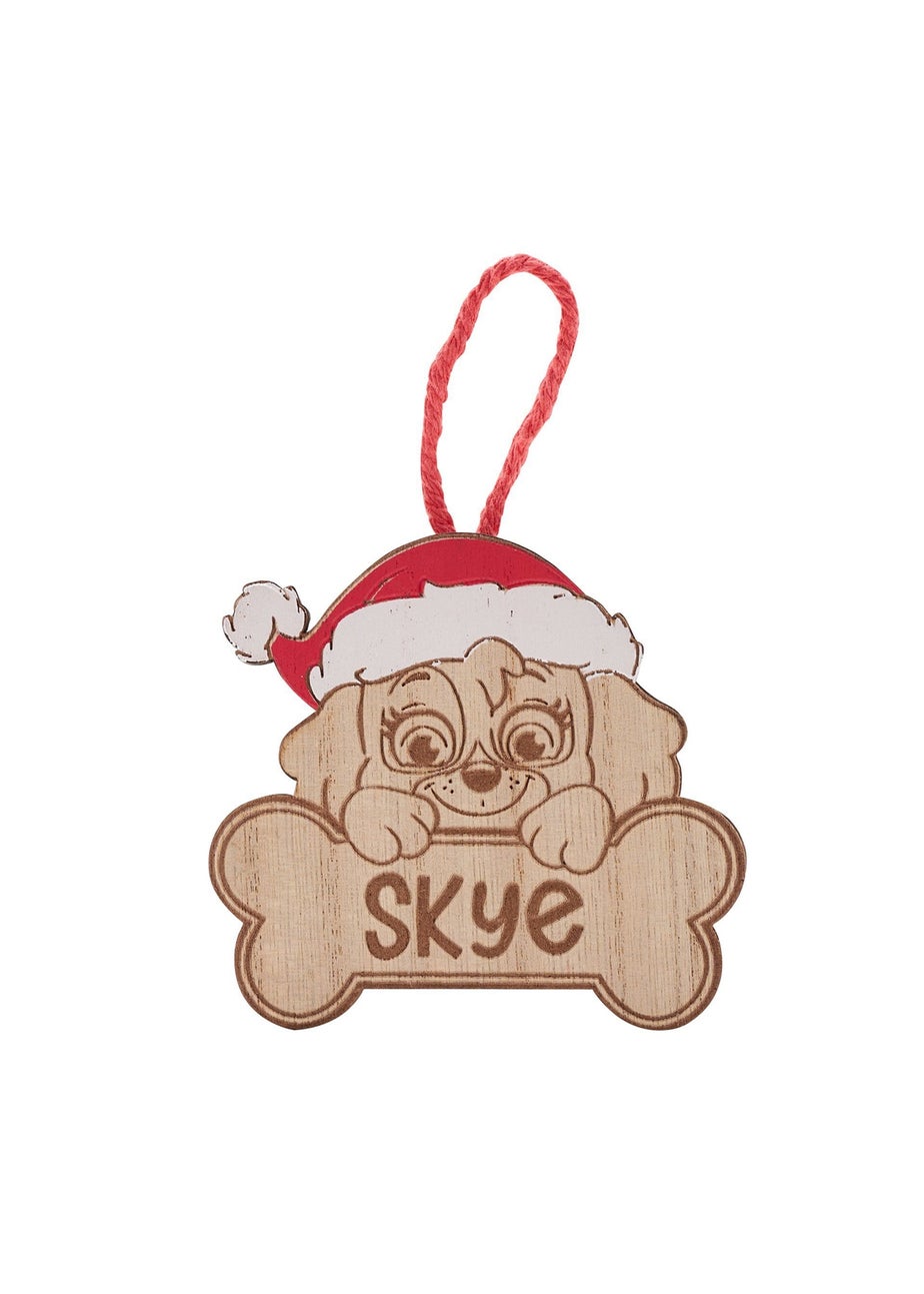 Paw Patrol Character Wooden Hanging Decorations Set of 4