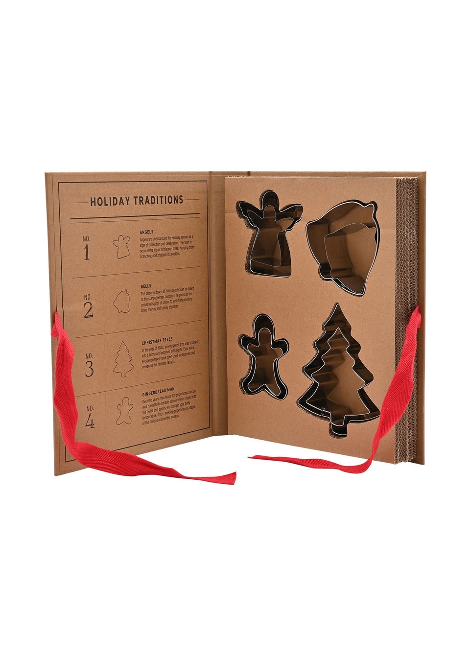 Santa Barbara Silver Christmas Cookie Cutter Gift Set